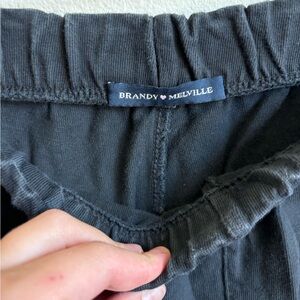 brandy melville wide leg sweats